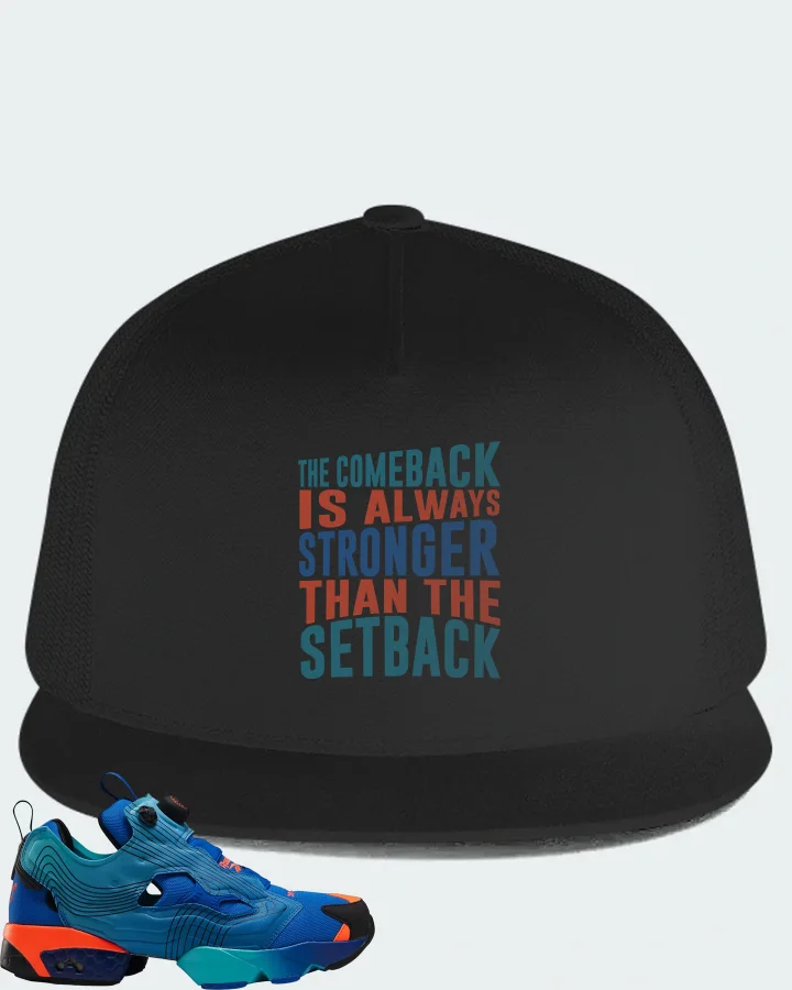 Reebok Instapump Fury Sneaker Matching Black Hat (The Comeback) - View 1