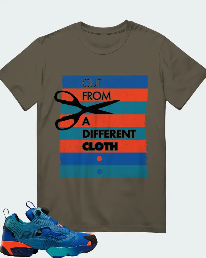 Reebok Instapump Fury Sneaker Matching Army T-Shirt - Cut From a Different Cloth