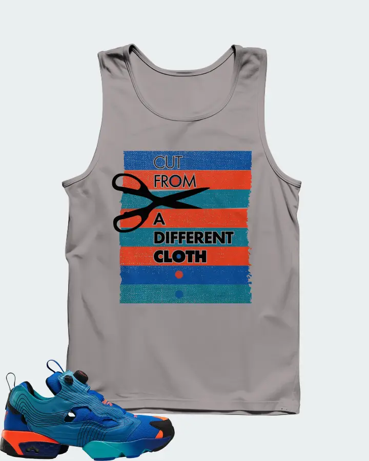 Reebok Instapump Fury Sneaker Matching Grey Tank Top - Cut From a Different Cloth