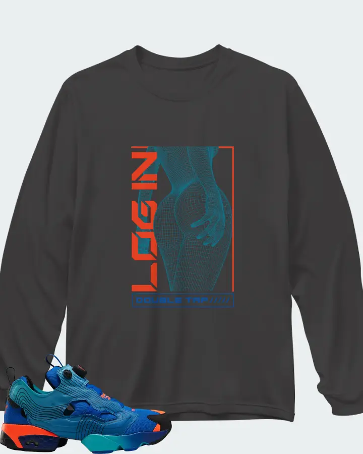 Long Sleeve T-Shirt in Dark Grey