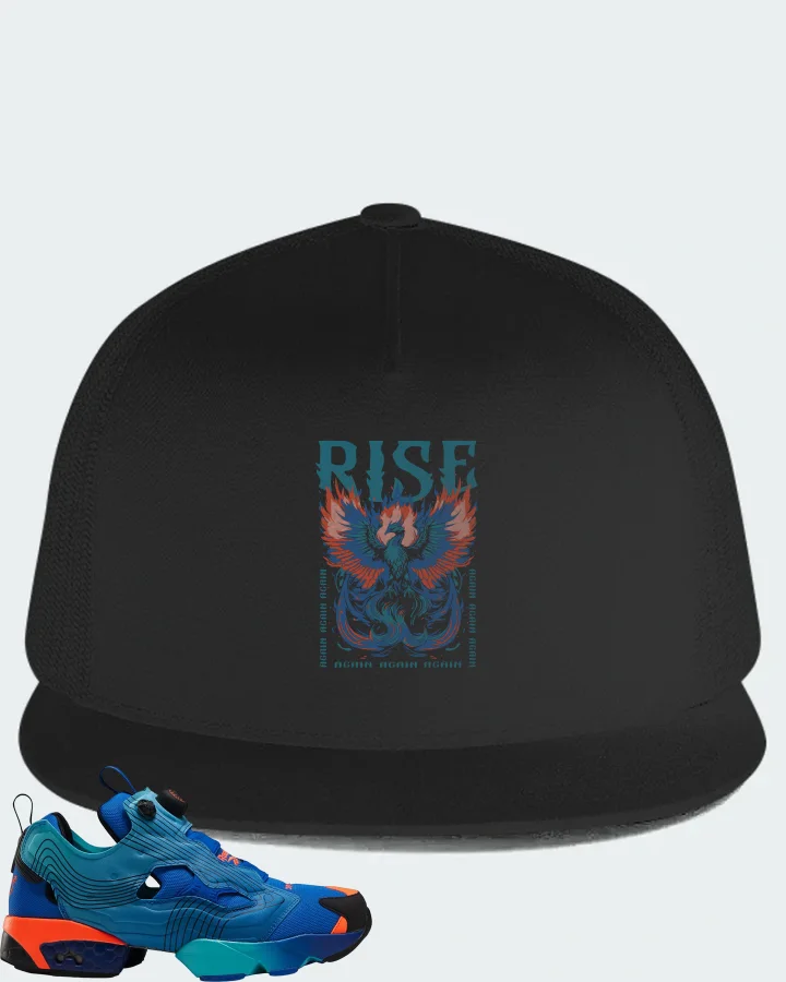 Reebok Instapump Fury Sneaker Matching Black Hat - RISE