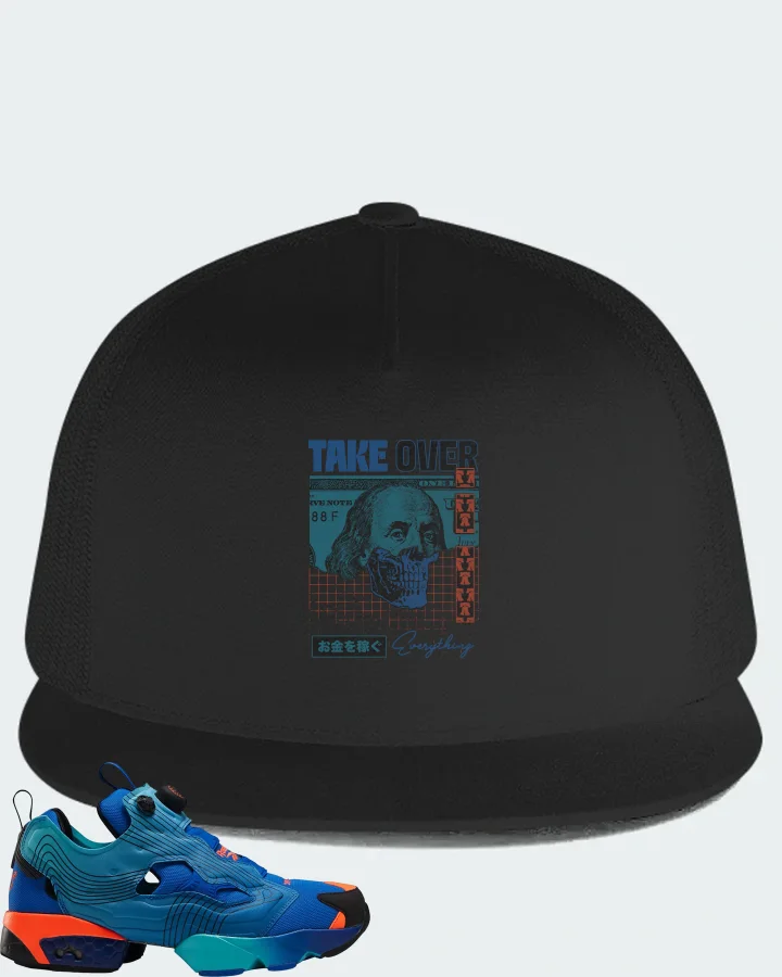 Reebok Instapump Fury Sneaker Matching Black Hat - Take Over