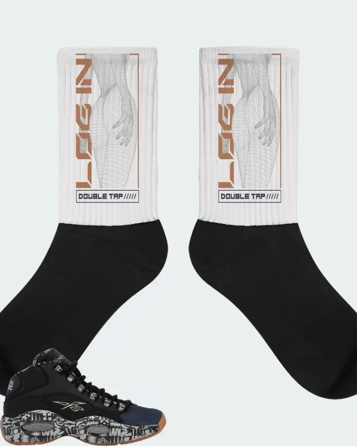 Socks in White