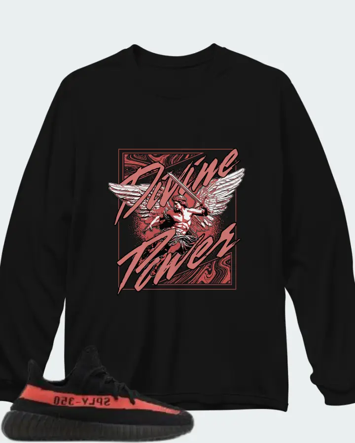 adidas Yeezy Boost 350 V2 Matching Long Sleeve T-Shirt