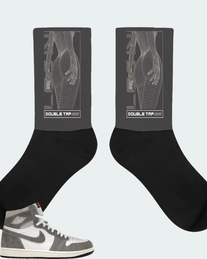 Socks in Dark Grey