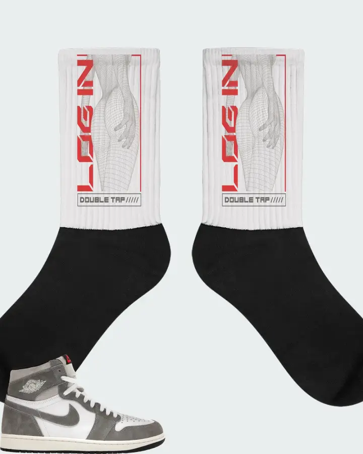 Socks in White
