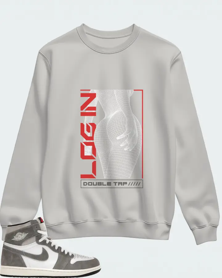 Sweatshirt in Grey