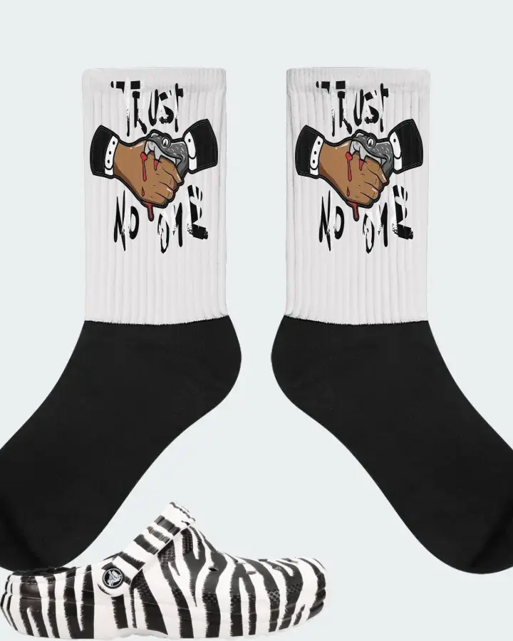 Socks in White