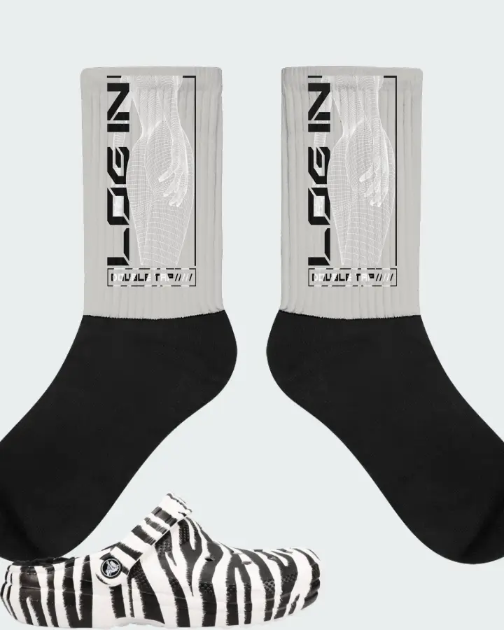 Socks in Grey