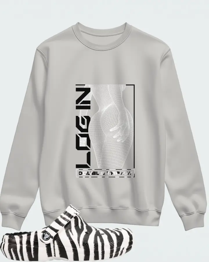 Sweatshirt in Grey