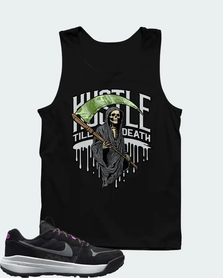 Nike ACG Lowcate Black Cool Grey Hyper Violet Matching Tank Top
