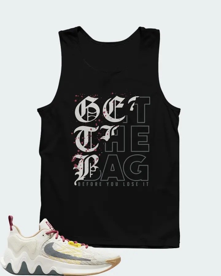 Nike Giannis Immortality 2 White Grey Fog Matching Tank Top