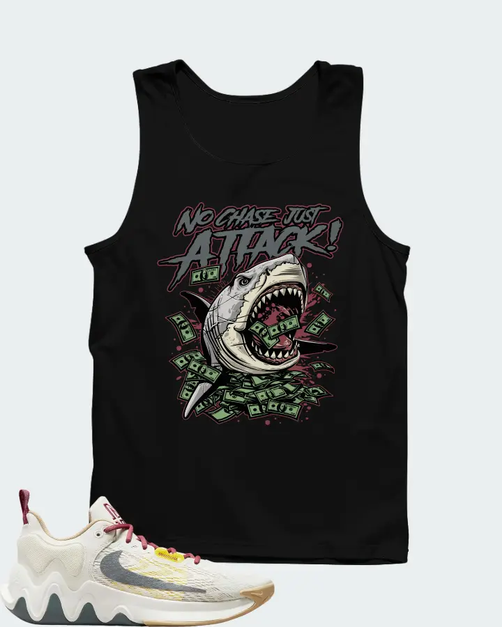 Nike Giannis Immortality 2 White Grey Fog Matching Tank Top