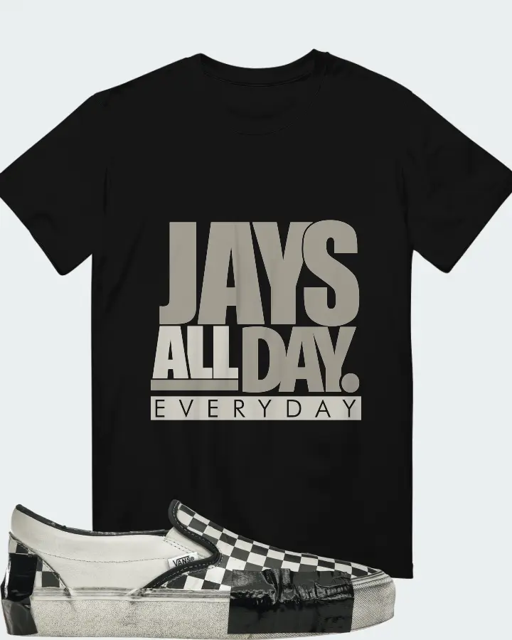 Vans Classic Slip-On VLT LX Sneaker Matching Black T-Shirt - Jays All Day