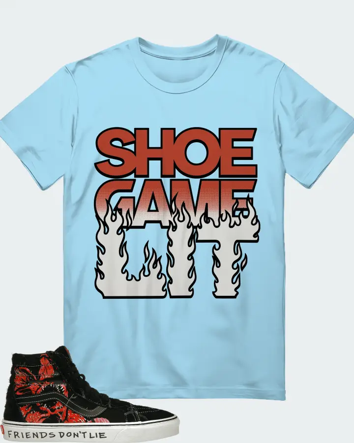 Vans Sk8-Hi Reissue Sneaker Matching T-Shirt - Shoe Game Lit Refreshed