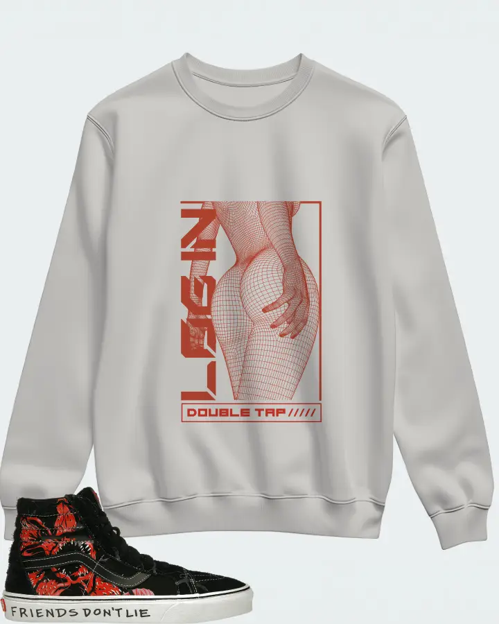 Sweatshirt in Grey