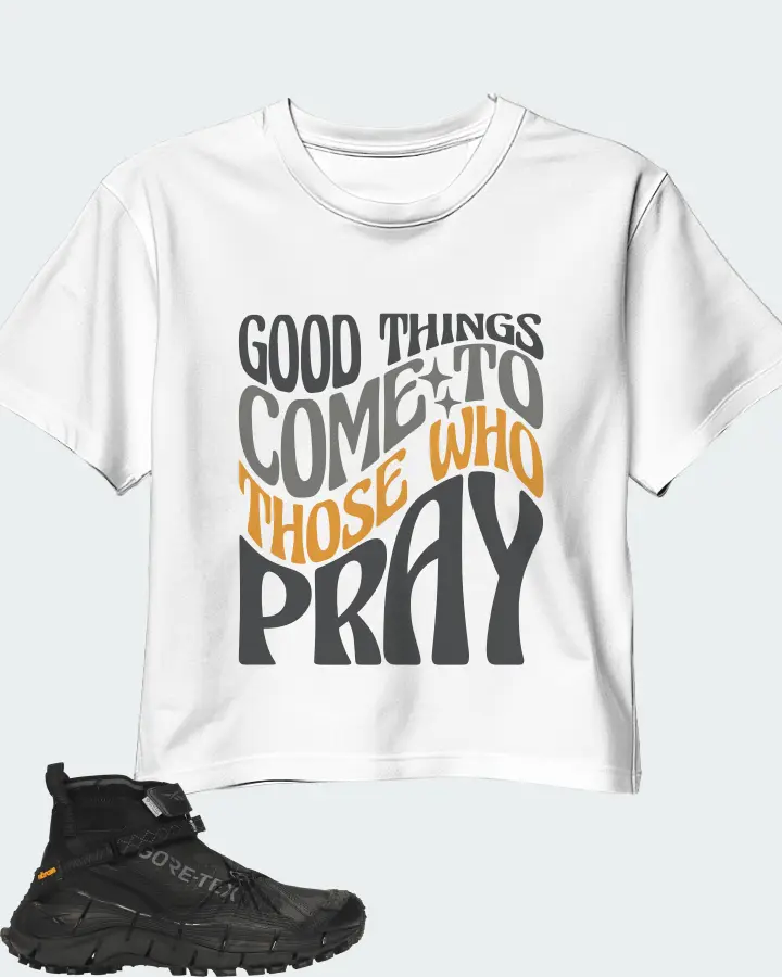 Reebok Zig Kinetica II Edge Sneaker Matching White Crop Top - Good Things Come To Those Who Pray