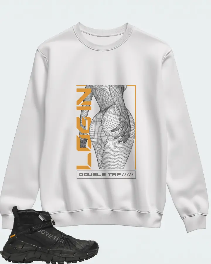 Sweatshirt in White