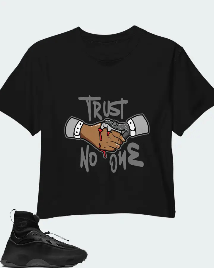 adidas Ozmorphis Sneaker Matching Black Crop Top - Trust No One
