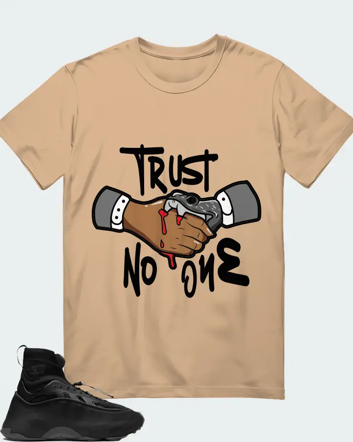 adidas Ozmorphis Sneaker Matching Tan T-Shirt - Trust No One