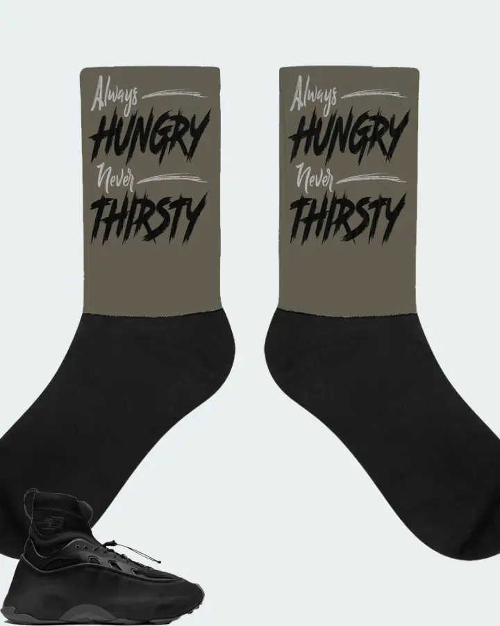 adidas Ozmorphis Sneaker Matching Army Green Socks - Always HUNGRY Never THIRSTY