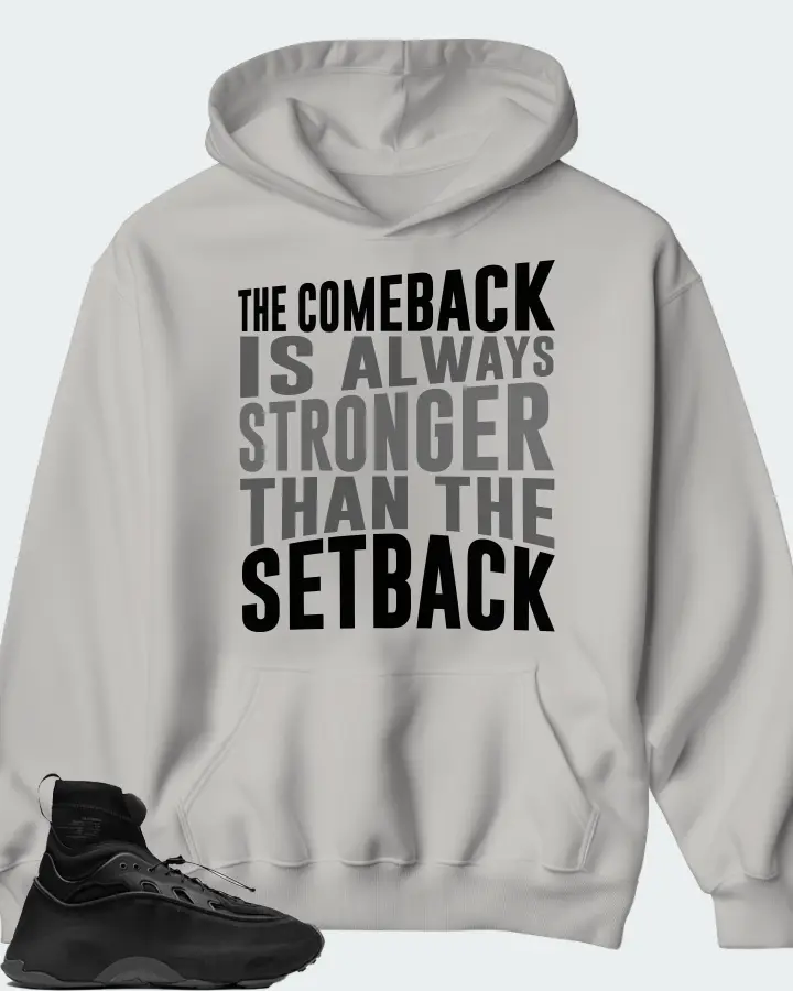 adidas Ozmorphis Sneaker Matching Grey Hoodie - The Comeback