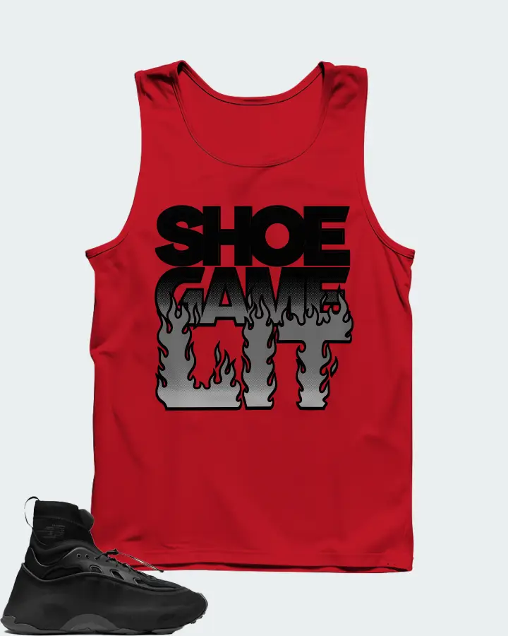 adidas Ozmorphis Sneaker Matching Red Tank Top - Shoe Game Lit Refreshed