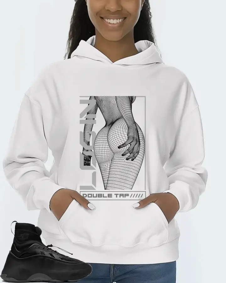adidas Ozmorphis Sneaker Matching White Hoodie (LOGIN) - View 3