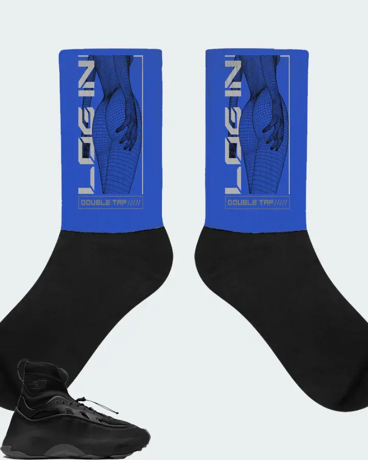 Socks in Royal Blue