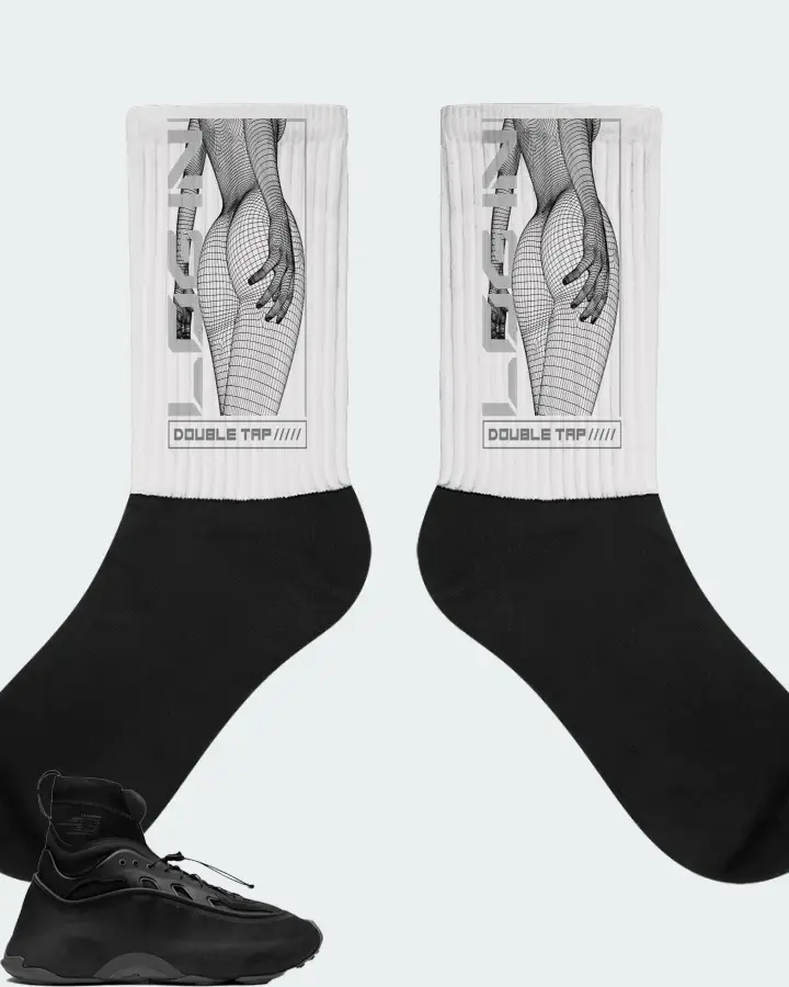 Socks in White