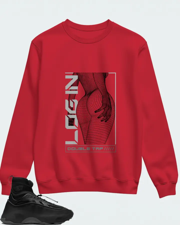 Sweatshirt in Red