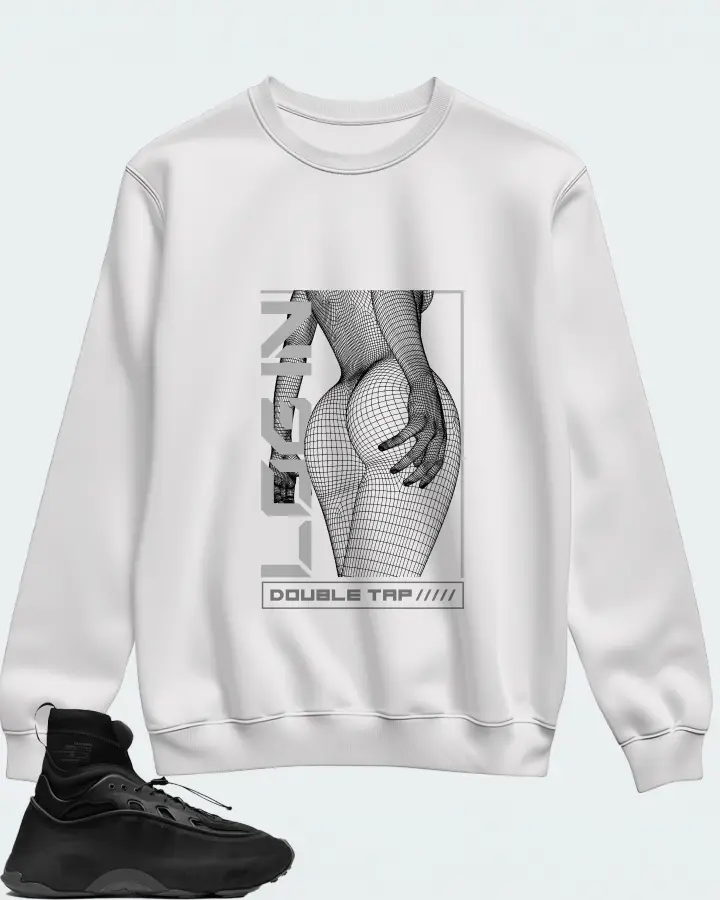 Sweatshirt in White