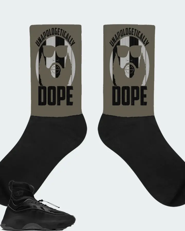 adidas Ozmorphis Sneaker Matching Army Green Socks - UNAPOLOGETICALLY DOPE Man