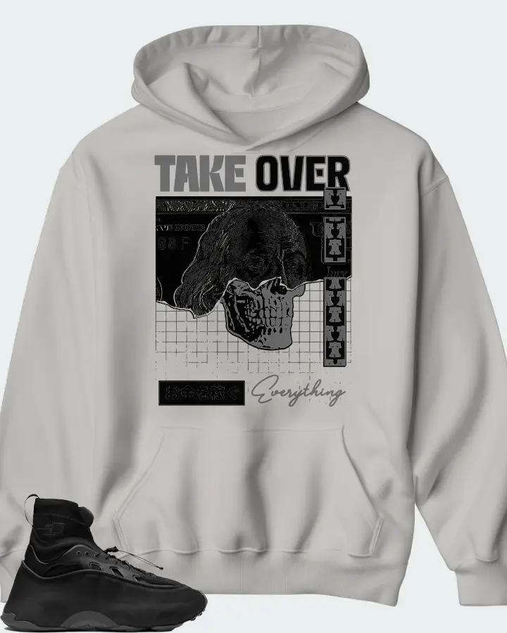 adidas Ozmorphis Sneaker Matching Grey Hoodie - Take Over