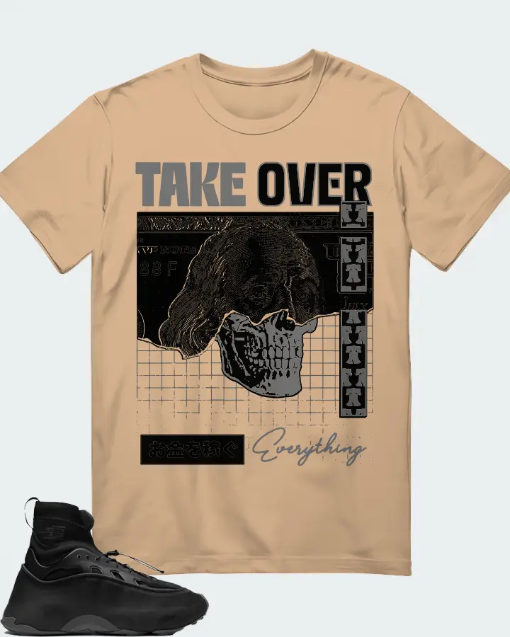 adidas Ozmorphis Sneaker Matching Tan T-Shirt - Take Over