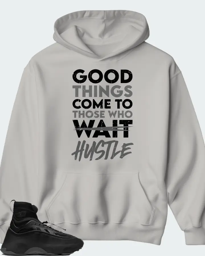 adidas Ozmorphis Sneaker Matching Grey Hoodie - Good Things Come