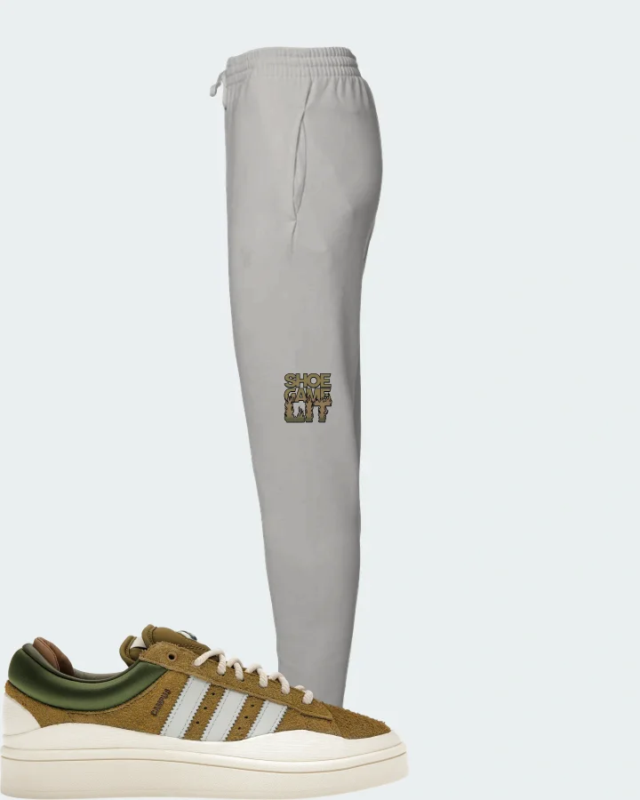adidas Campus Light Sneaker Matching Grey Joggers - Shoe Game Lit Refreshed