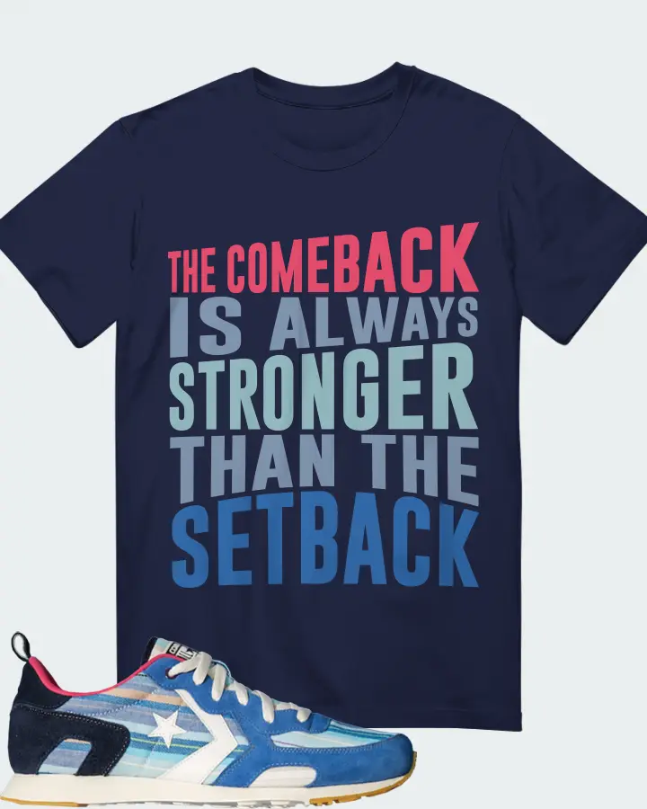 Converse Thunderbolt 84 CLOT Tex-Mex Sneaker Matching Navy T-Shirt - The Comeback