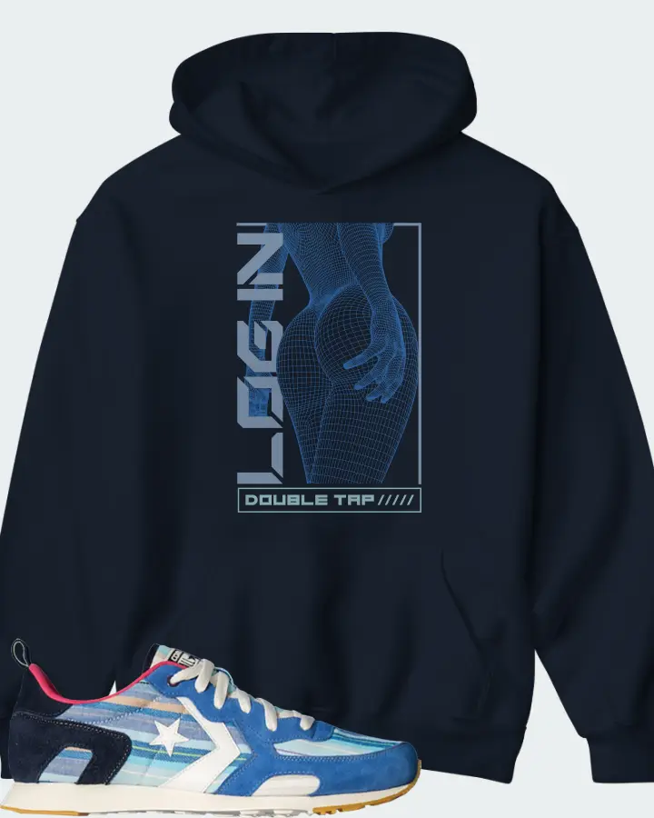 Hoodie in Navy