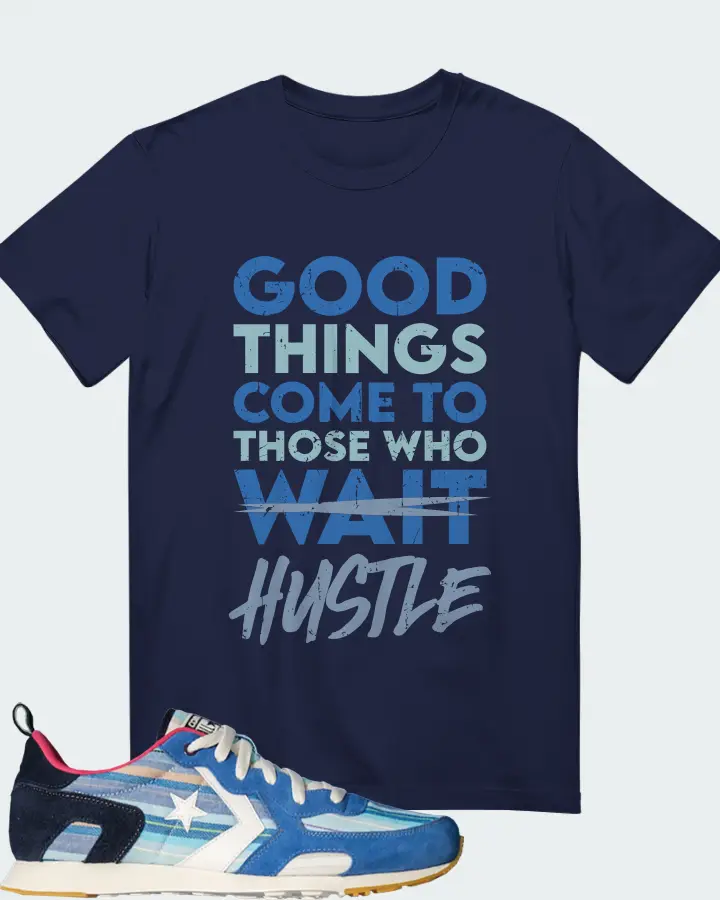 Converse Thunderbolt 84 CLOT Tex-Mex Sneaker Matching Navy T-Shirt - Good Things Come