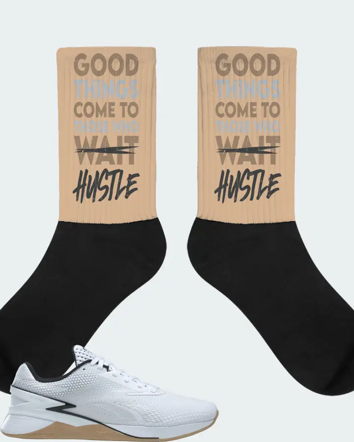 Reebok Nano X3 Sneaker Matching Cream Socks - Good Things Come