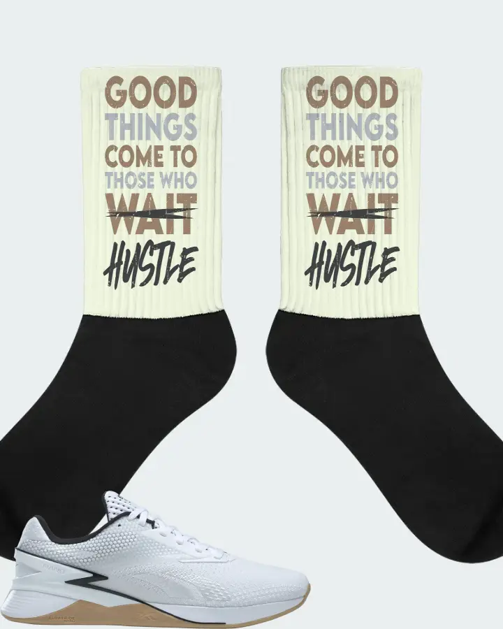 Reebok Nano X3 Sneaker Matching Citron Socks - Good Things Come