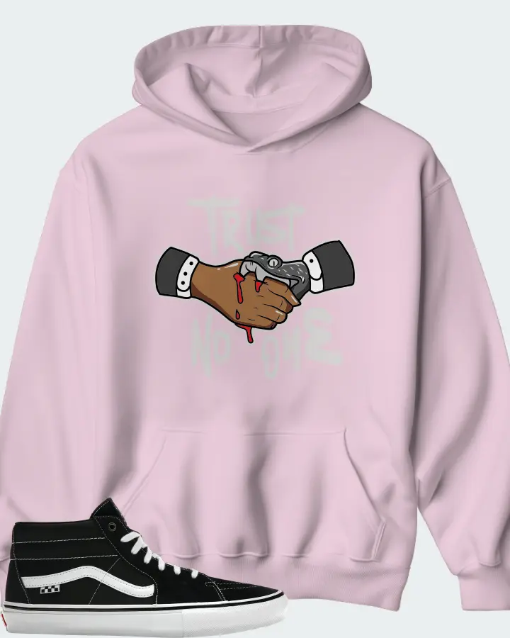Vans Skate Grosso Mid Sneaker Matching Hoodie - Trust No One