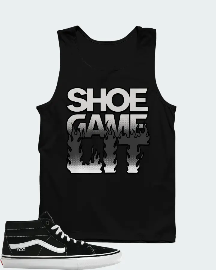Vans Skate Grosso Mid Sneaker Matching Black Tank Top - Shoe Game Lit Refreshed