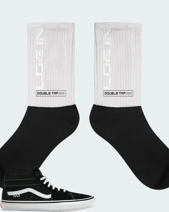 Socks in White