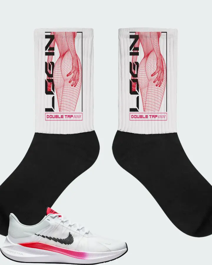 Socks in White