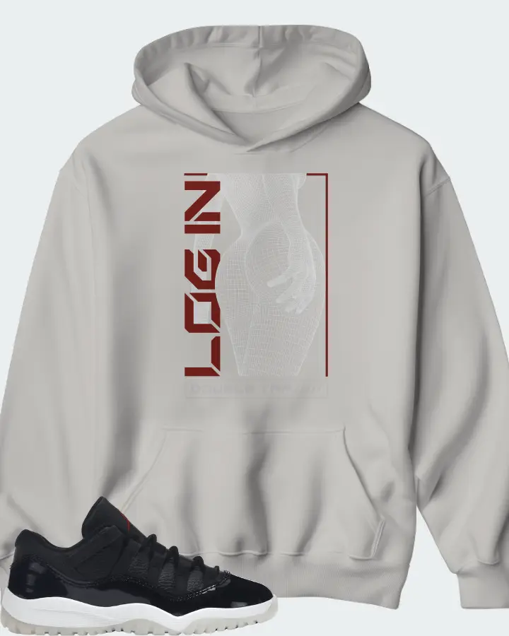Hoodie in Grey
