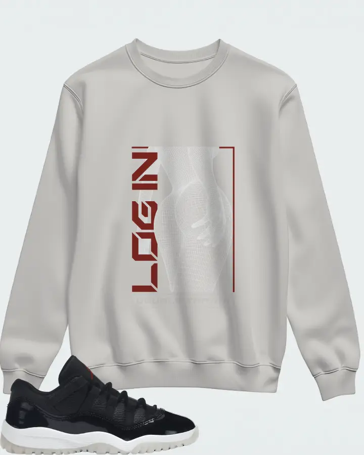 Sweatshirt in Grey
