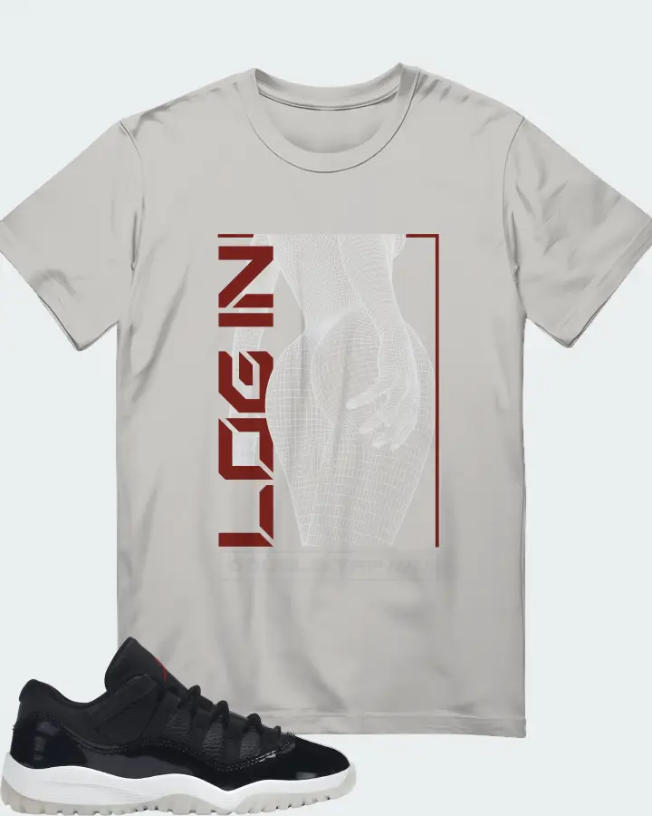 T-Shirt in Grey