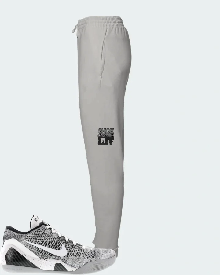 Nike Kobe 9 Elite Low Sneaker Matching Grey Joggers - Shoe Game Lit Refreshed